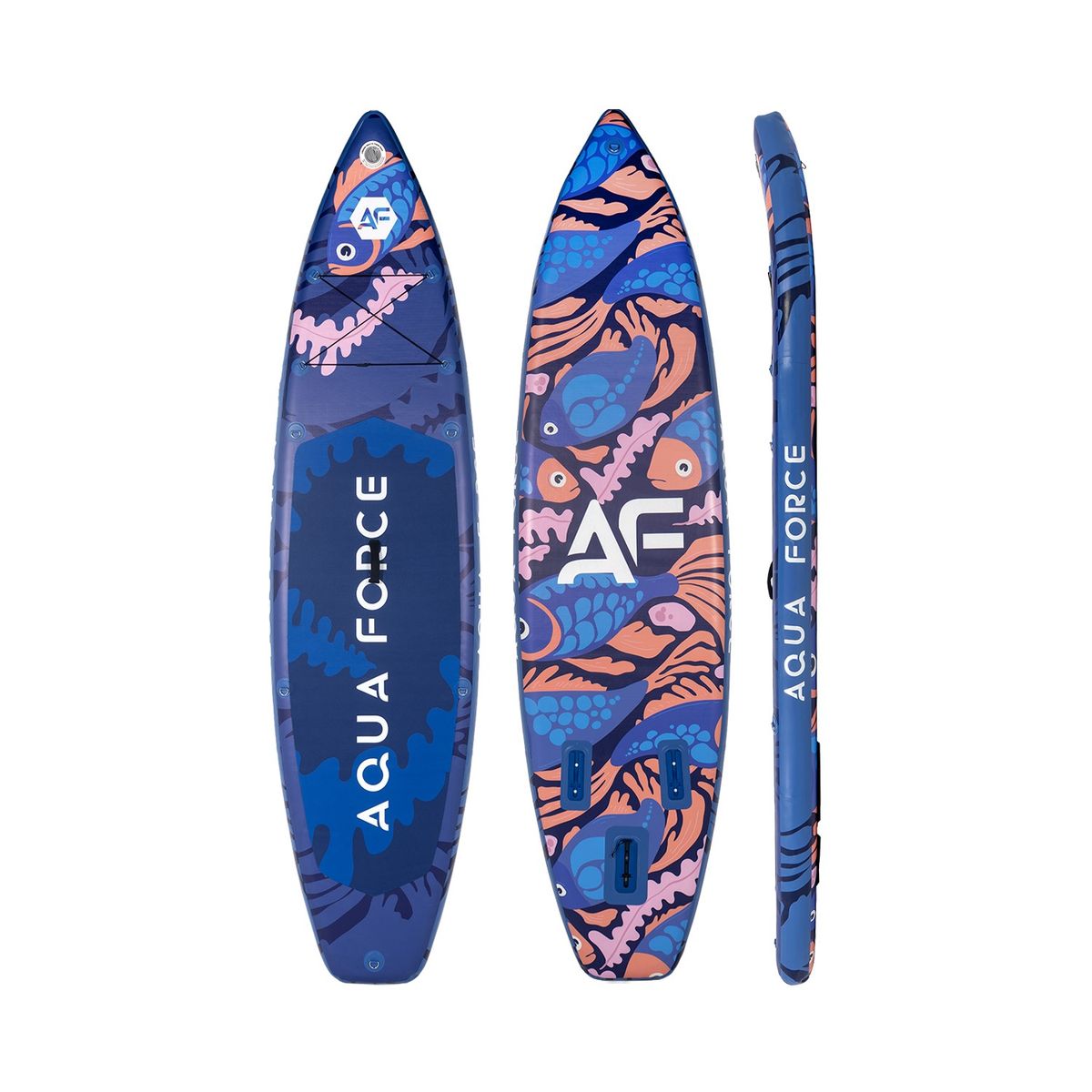 AQUA FORCE - STAND UP PADDLE BOARD INFLABLE 11’0” BETTA - DOBLE CAPA