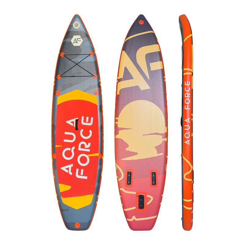 AQUA FORCE - STAND UP PADDLE BOARD INFLABLE 110 DUSK - DOBLE CAPA