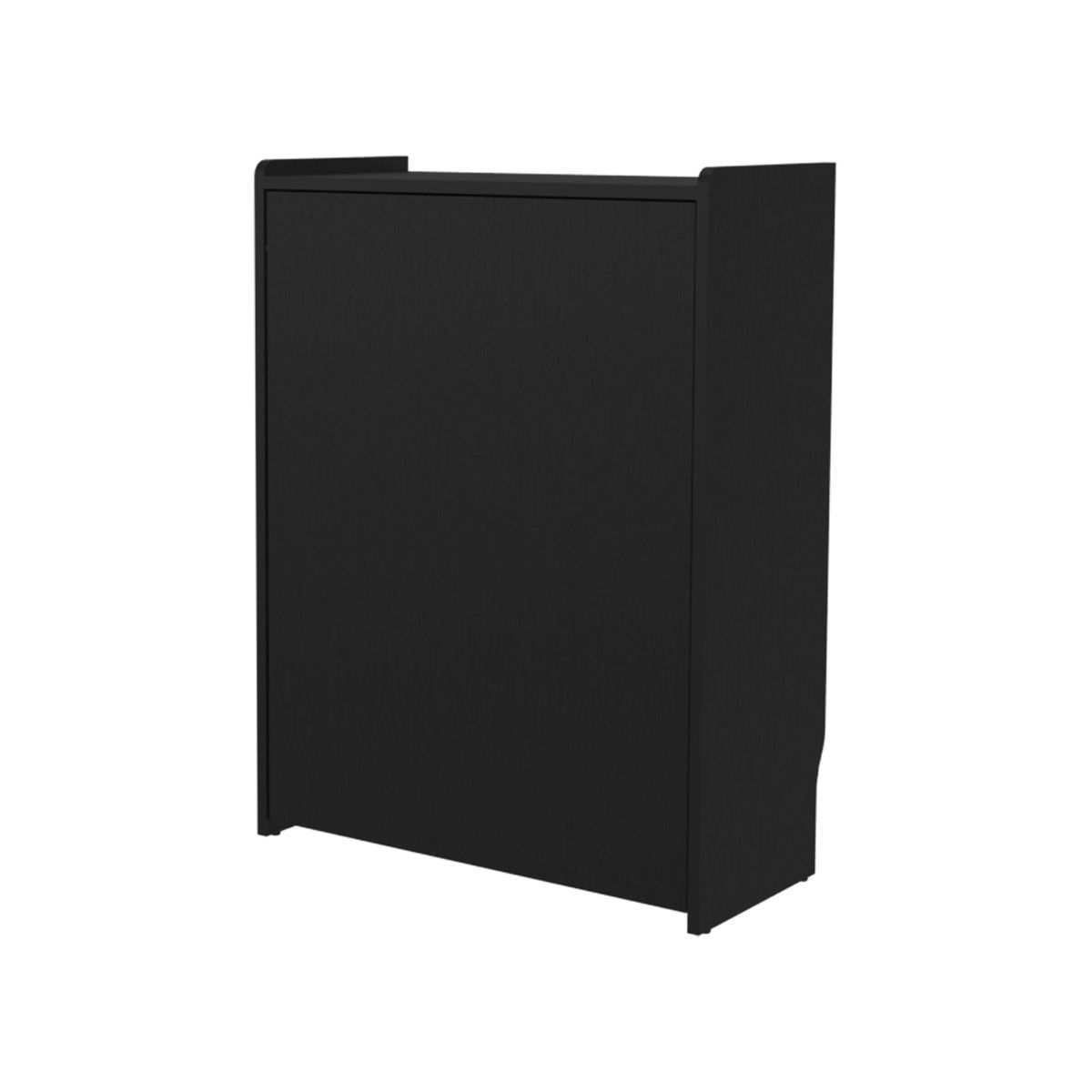 FMFURNITURE - Escritorio Plegable 856X101X63X6 Cm Negro