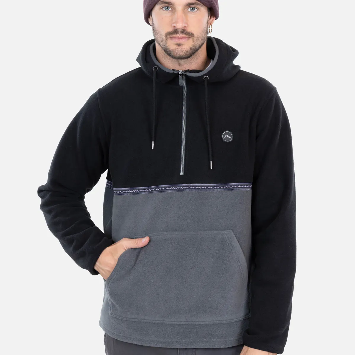 RUSTY - Poleron Raze Gris Hombre Rusty - Gris