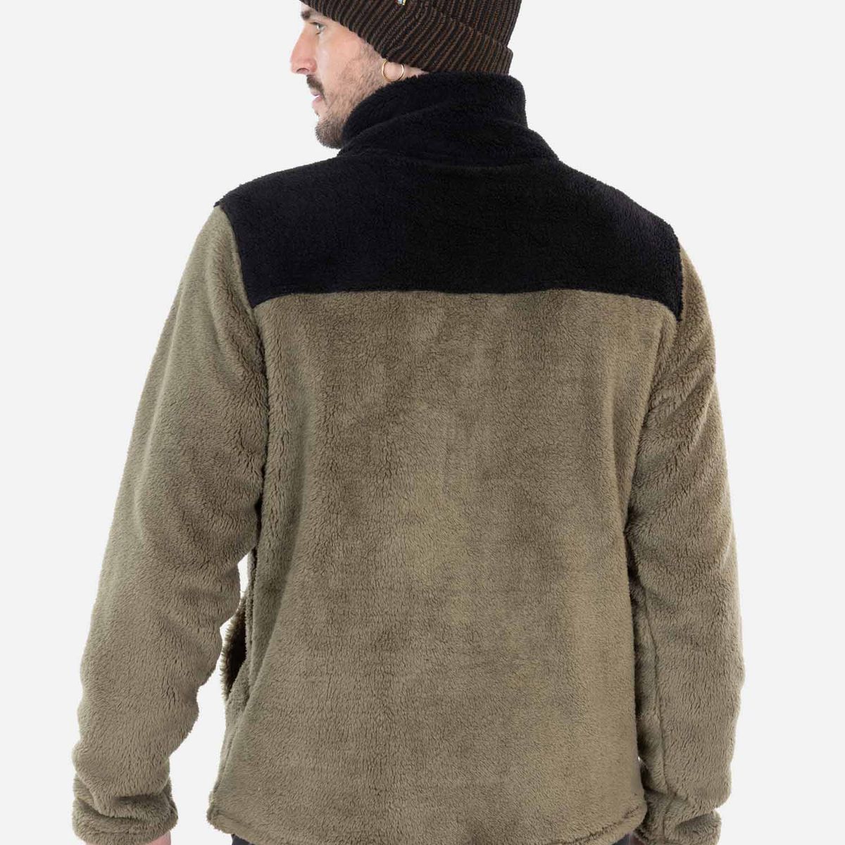 RUSTY - Poleron Wild Verde Hombre Rusty - Verde