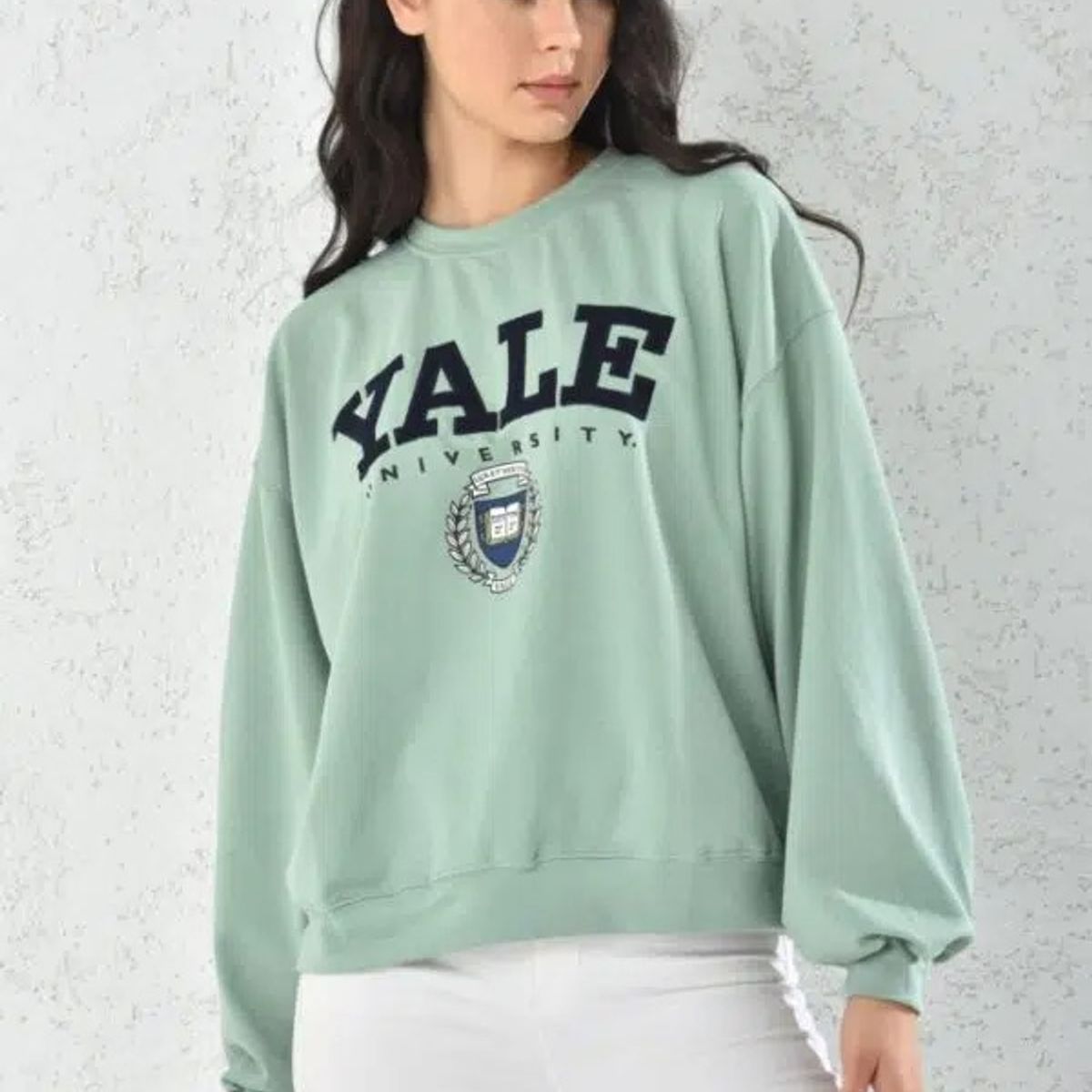 MROTTO - Poleron Mujer Yale Verde
