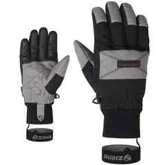 ZIENER - Guantes Gendo ASR Ski Alpino 100% PES-PTFE - Negro