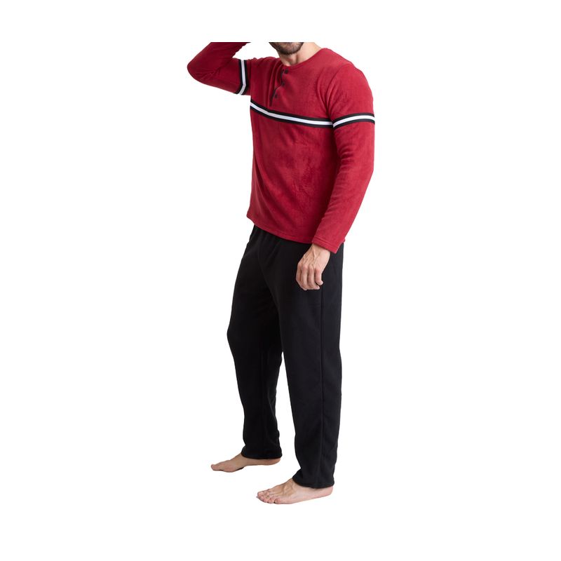 GENERAC - Pijama Hombre Polar Bicolor