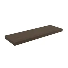 FMFURNITURE - Repisa Flotante 80X25X38 Cm Café Oscuro X1 Unidad