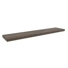 FMFURNITURE - Repisa Flotante 120X25X38 Cm Café Oscuro X1 Unidad