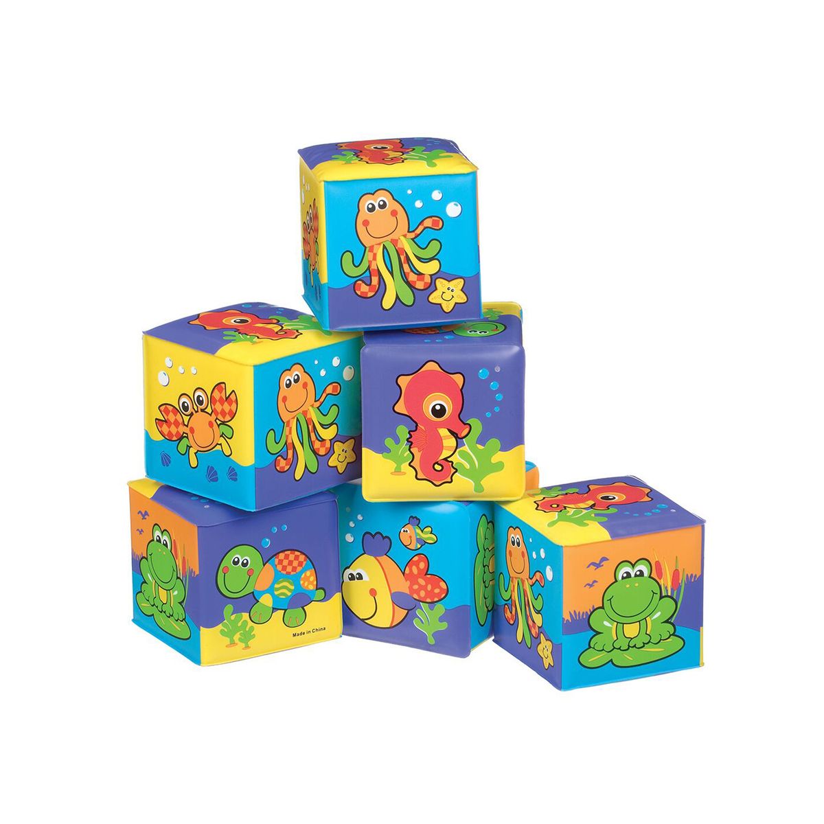 PLAYGRO - Juguetes de Baño Cubos Playgro