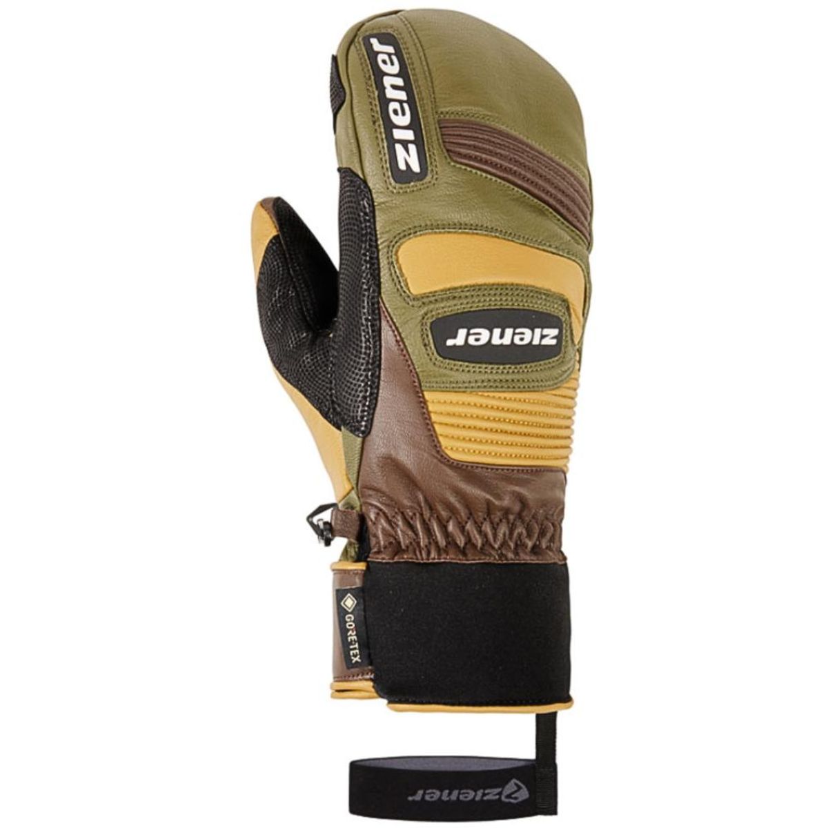 ZIENER - Ziener Guante Guardi GTX + GORE PLUS Warm Pr Mitón Dark Brown - 7