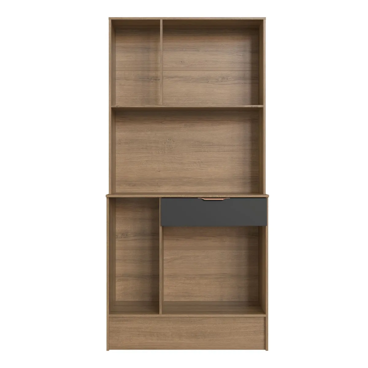 AMUV - KIT COCINA 81 CM GRAFITO 6 PUERTAS 1 CAJON