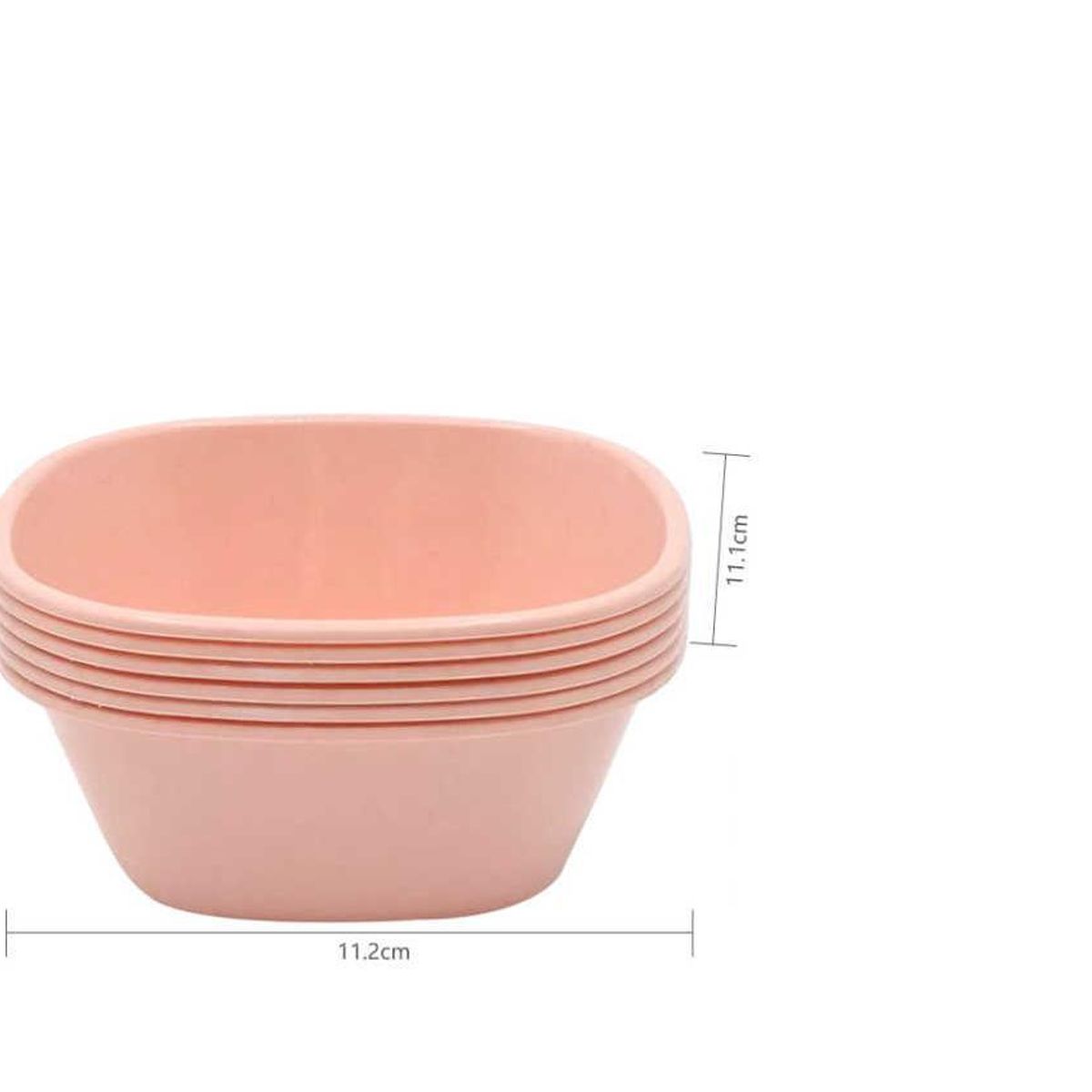 GENERICO - Bowl de Plástico 6pcs