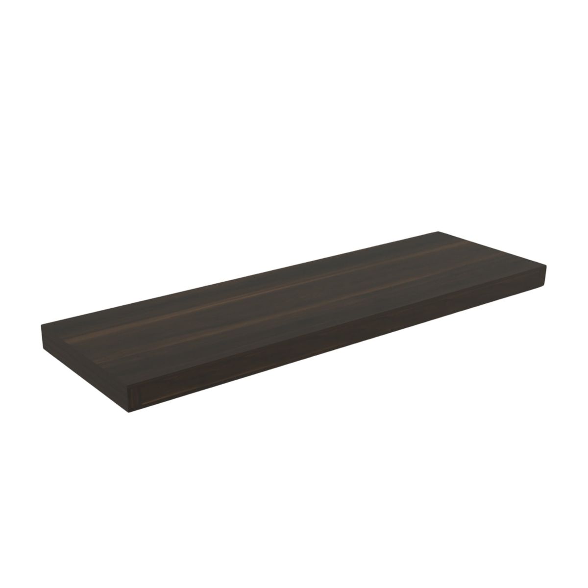 FMFURNITURE - Repisa Flotante 80X25X38 Cm Café Oscuro X1 Unidad