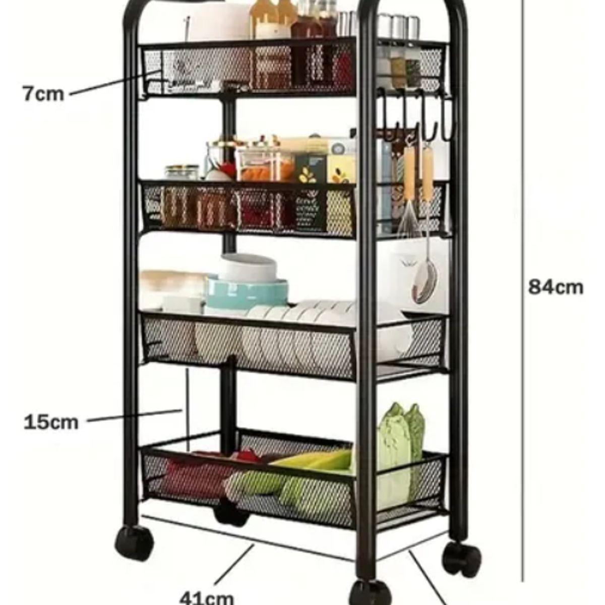 GENERICO - Organizador Metalico 4 niveles