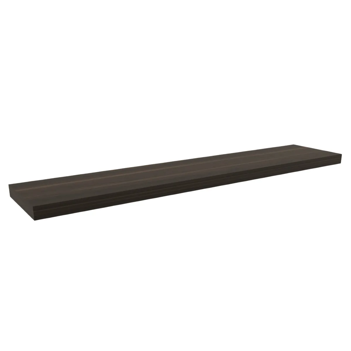 FMFURNITURE - Repisa Flotante 120X25X38 Cm Café Oscuro X1 Unidad