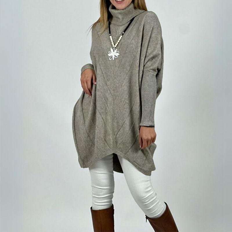 ARRAKASTA - Sweater de lana cuello alto