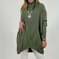 ARRAKASTA - Sweater de lana cuello alto