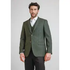 TRIAL - Chaqueta Hombre Formal Executive Verde