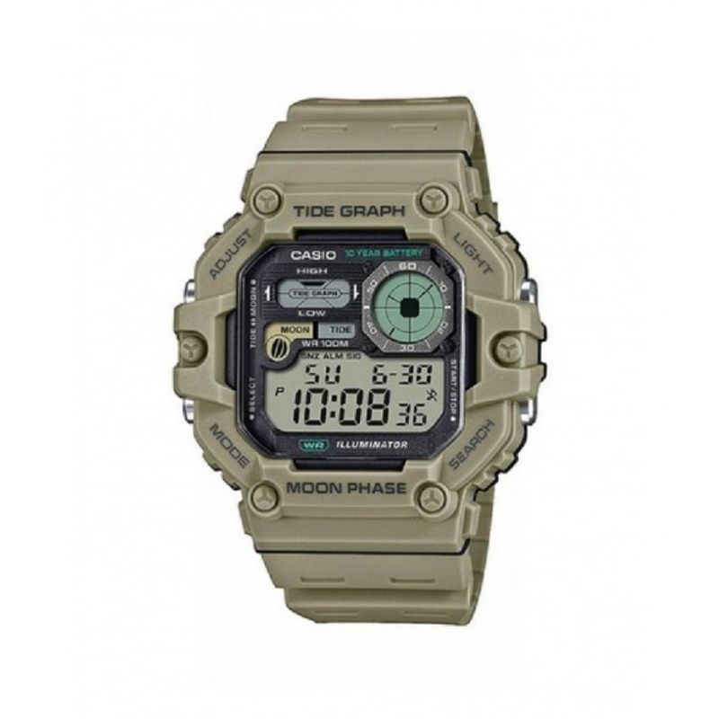 CASIO - reloj casio ws1700h-5av HOMBRE TIDE GRAPH MAREAS