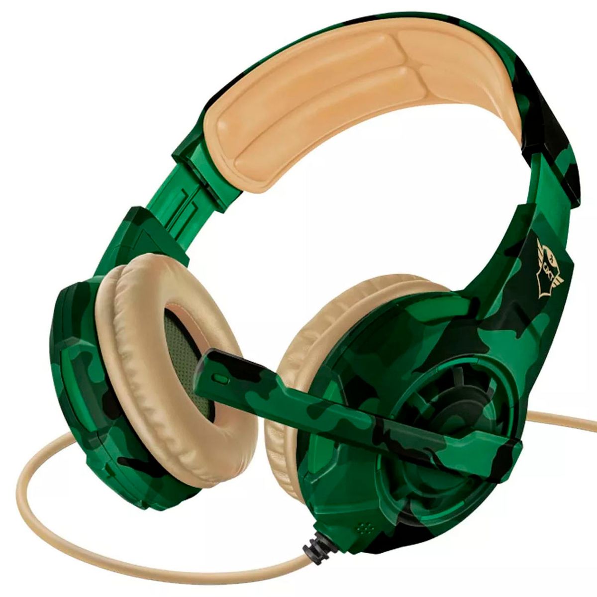 TRUST - Audifono Gamer Con Microfono Trust Radiu Jungle Camo GXT310C