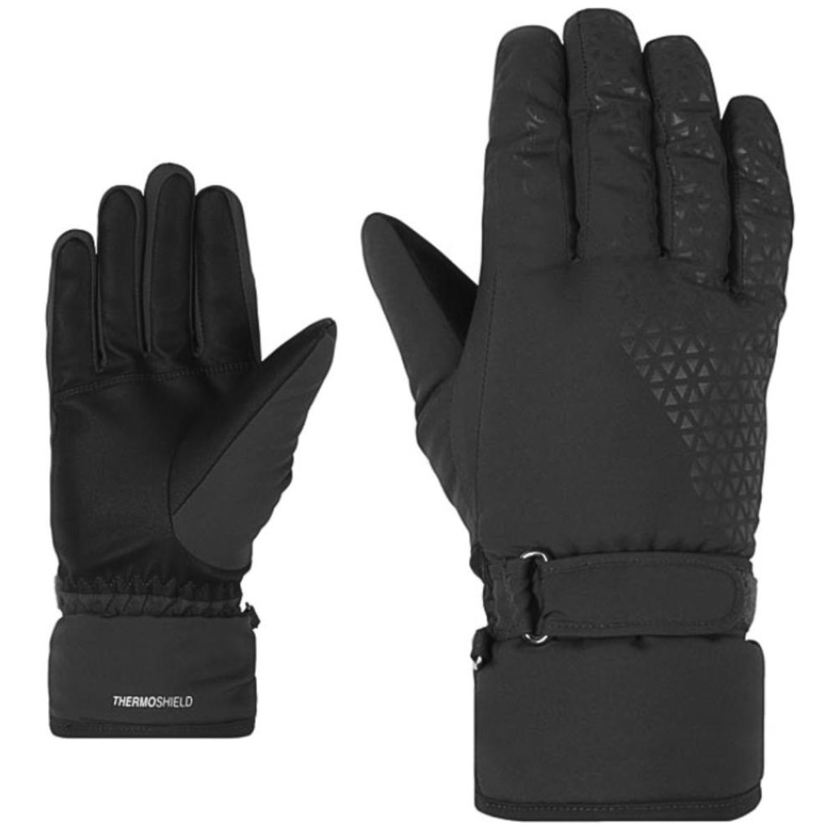 ZIENER - Ziener Guante Kisar ASR Lady Glove Black - 6