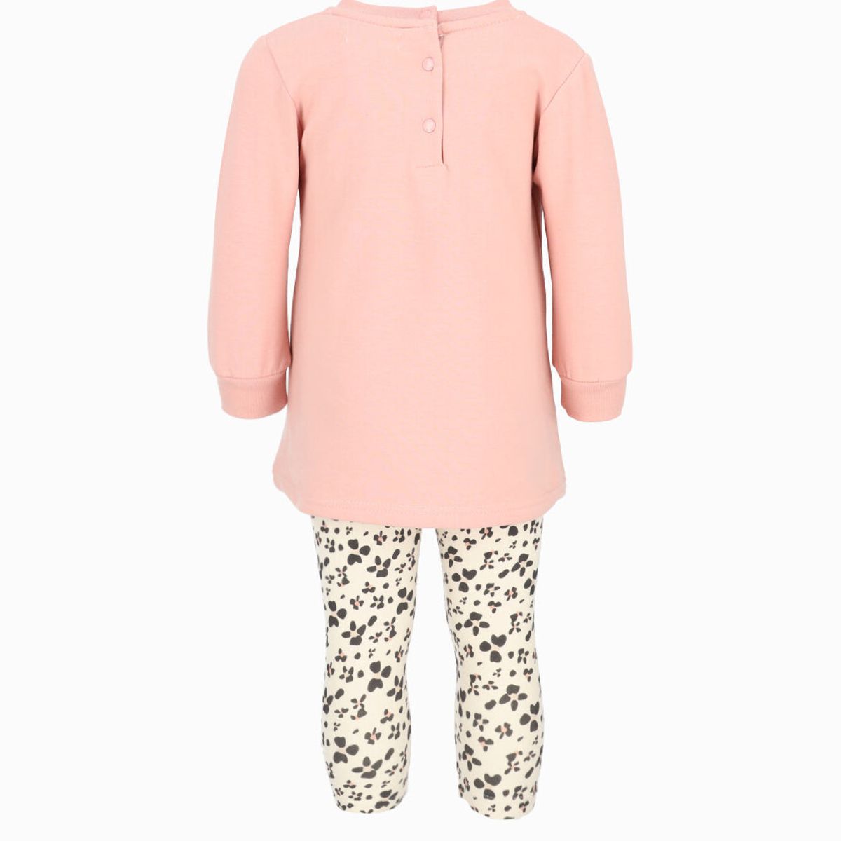 4KIDS - Conjunto bebés con flores rosado 4 Kids