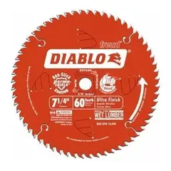 DIABLO - Disco Sierra 7 - 1/4'' 60 Dientes Corte Fino E.o.