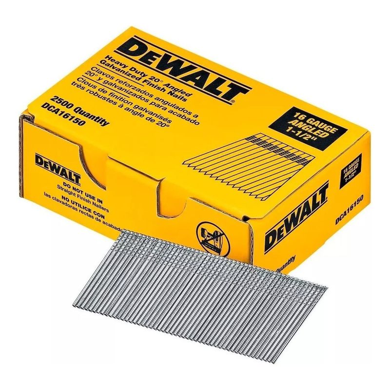 DEWALT - Clavos Reforzados 1-1/2 16ga Dewalt Dca16150.- E.o