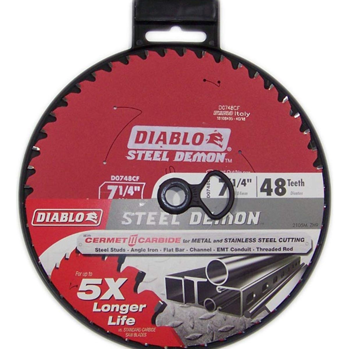 DIABLO - Disco Sierra Circular 7 1/4 Diablo 48 Metal Y Acero E.o.