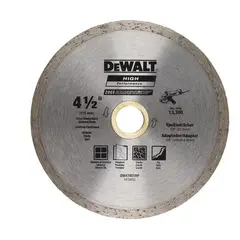 DEWALT - Disco Diamantado 4 1/2 Continuo 22,2mm Dw47451hp Dewalt.-e.o