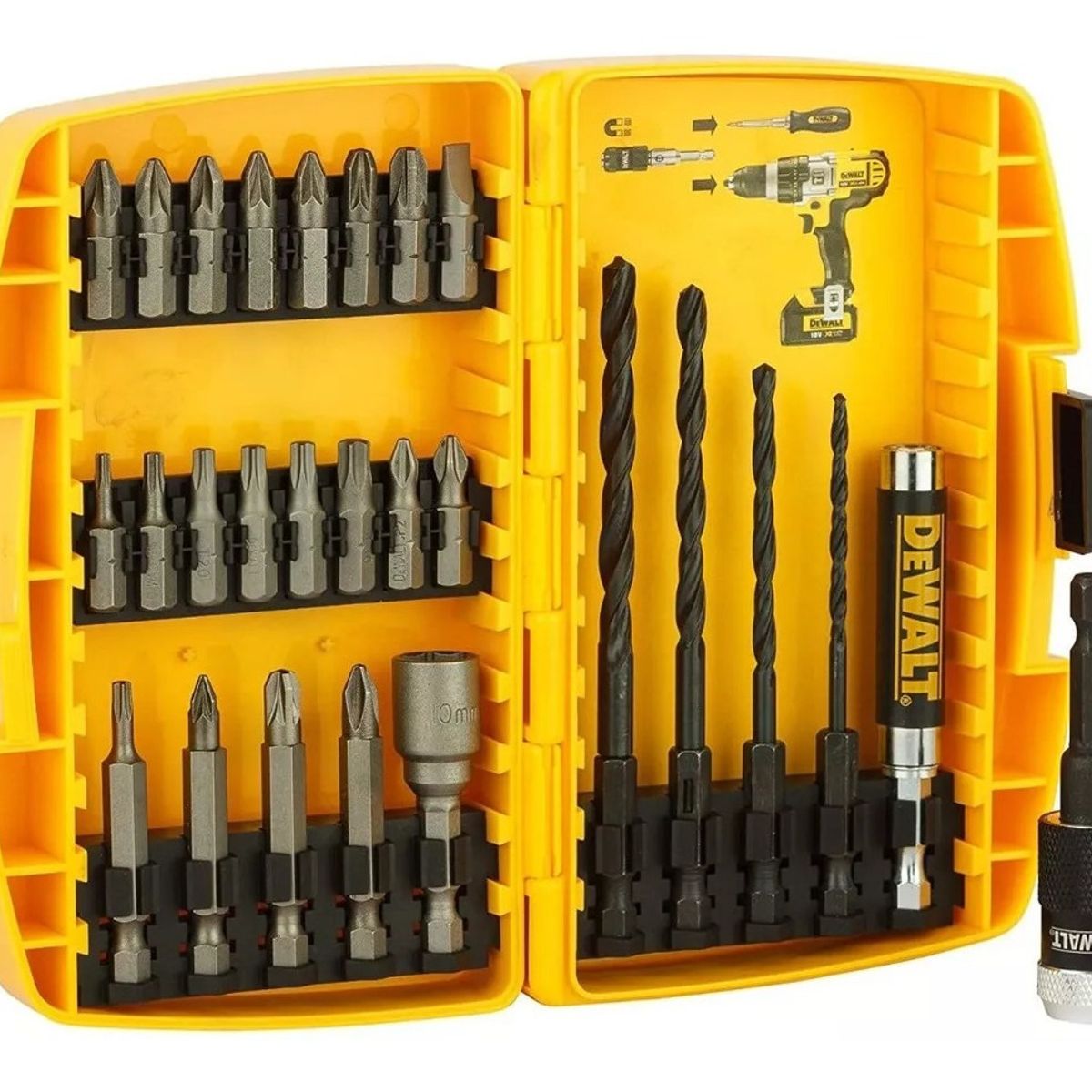 DEWALT - Set De Puntas Para Taladro 27 Piezas Dewalt Dt71507-qz - Eo