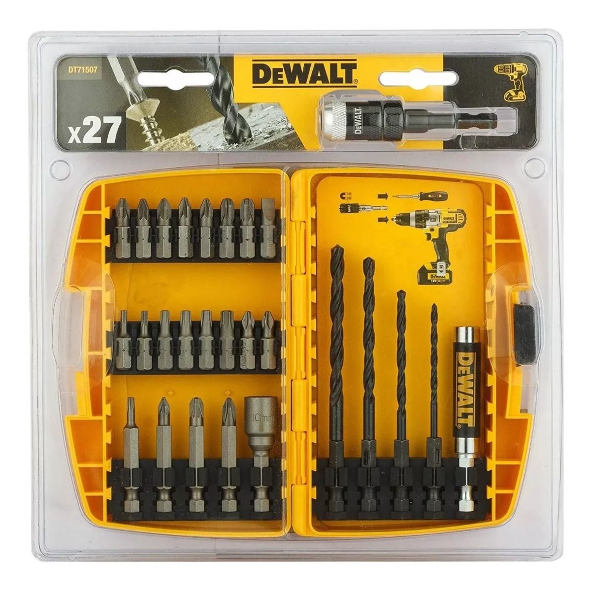 DEWALT - Set De Puntas Para Taladro 27 Piezas Dewalt Dt71507-qz - Eo