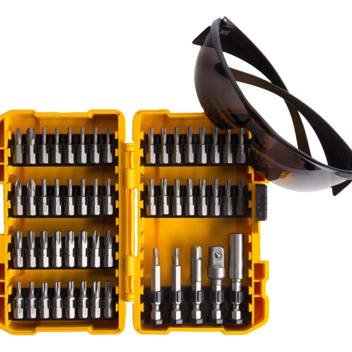 DEWALT - Set 52 Piezas Atornillar + Gafas Oscuras Dewalt.- E.o