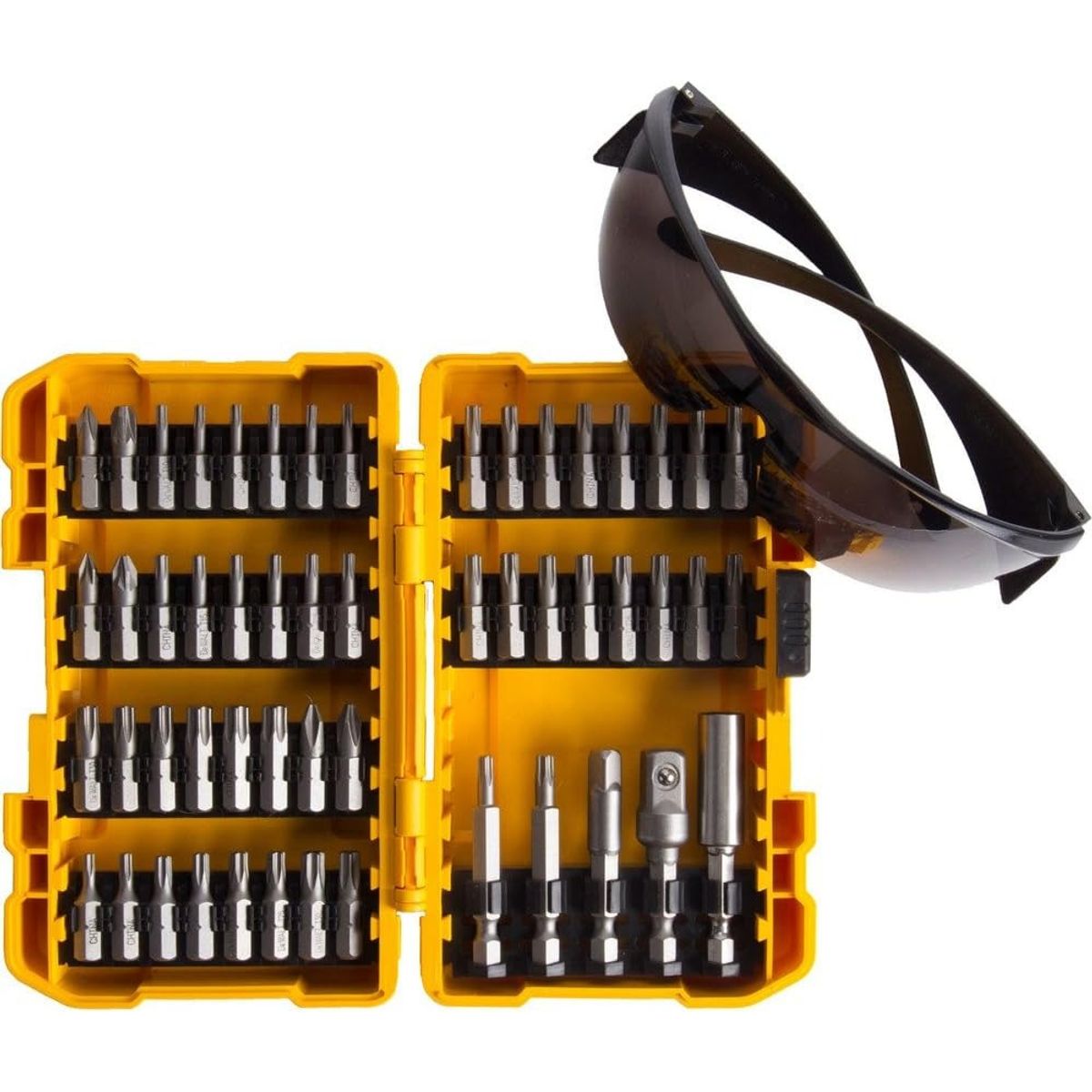 DEWALT - Set 52 Piezas Atornillar + Gafas Oscuras Dewalt.- E.o