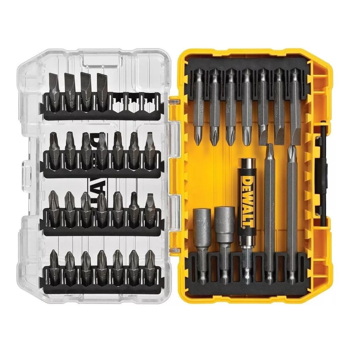 DEWALT - Set De 37 Piezas Con Guía Magnética Dewalt Dw2163 - Eo