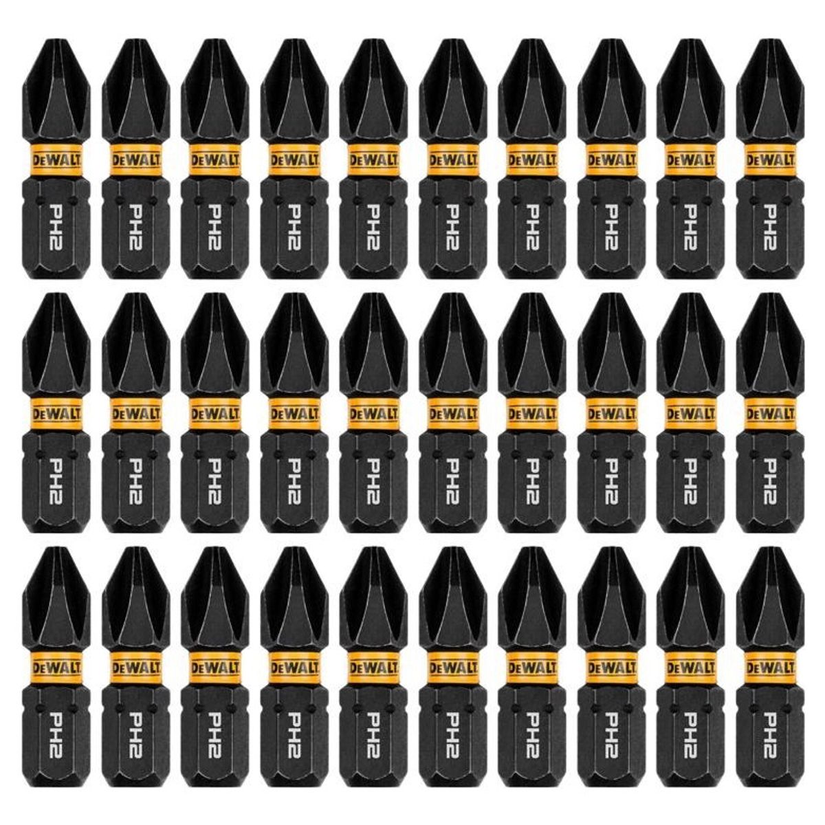 DEWALT - Set 30 Puntas Phillips 1 Flextorq Dewalt Dwaf1ph2ir30.- E.o