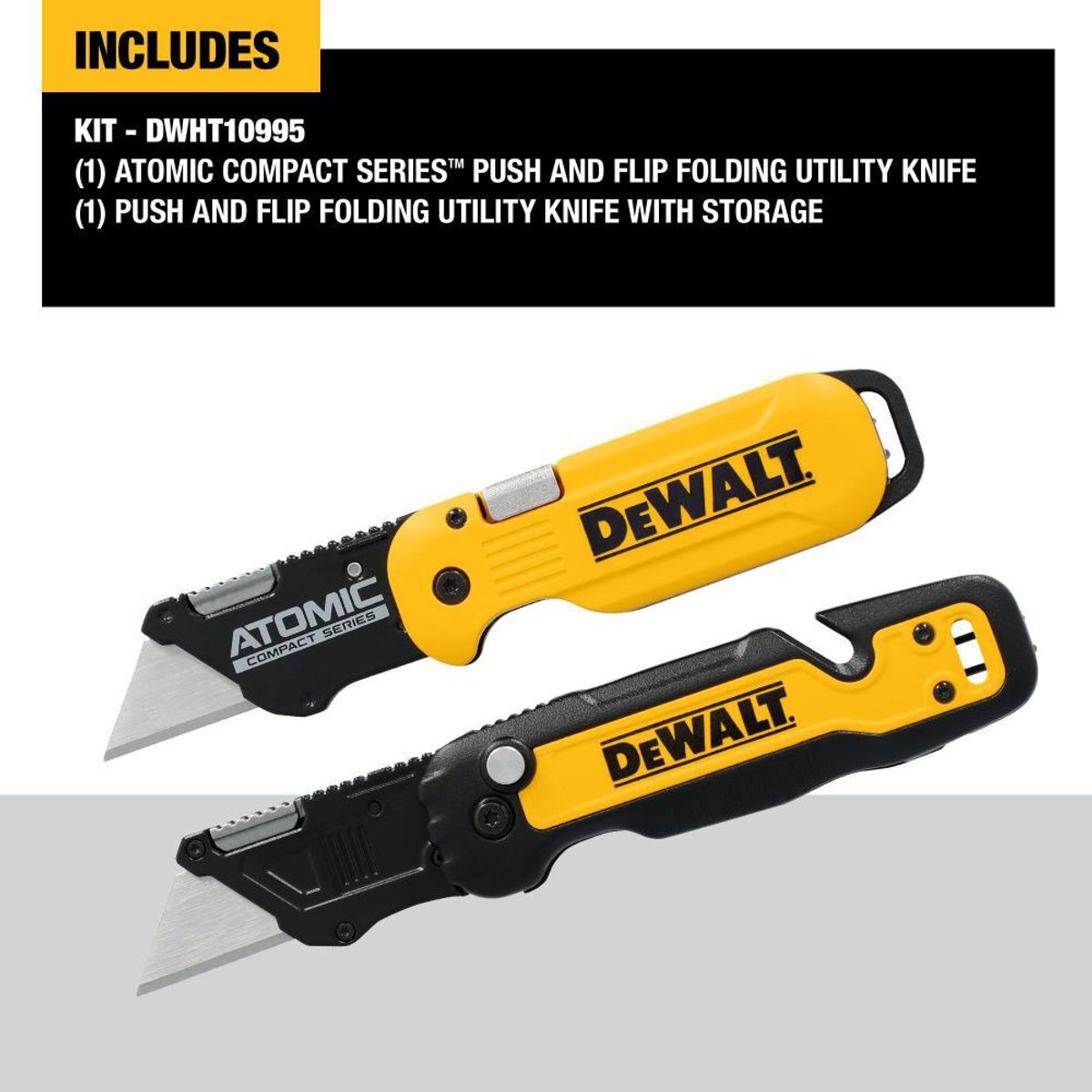Dewalt - Pack Cuchillo Cartonero Plegable Dwht10995.- E.o., marca DEWALT - Foto 2