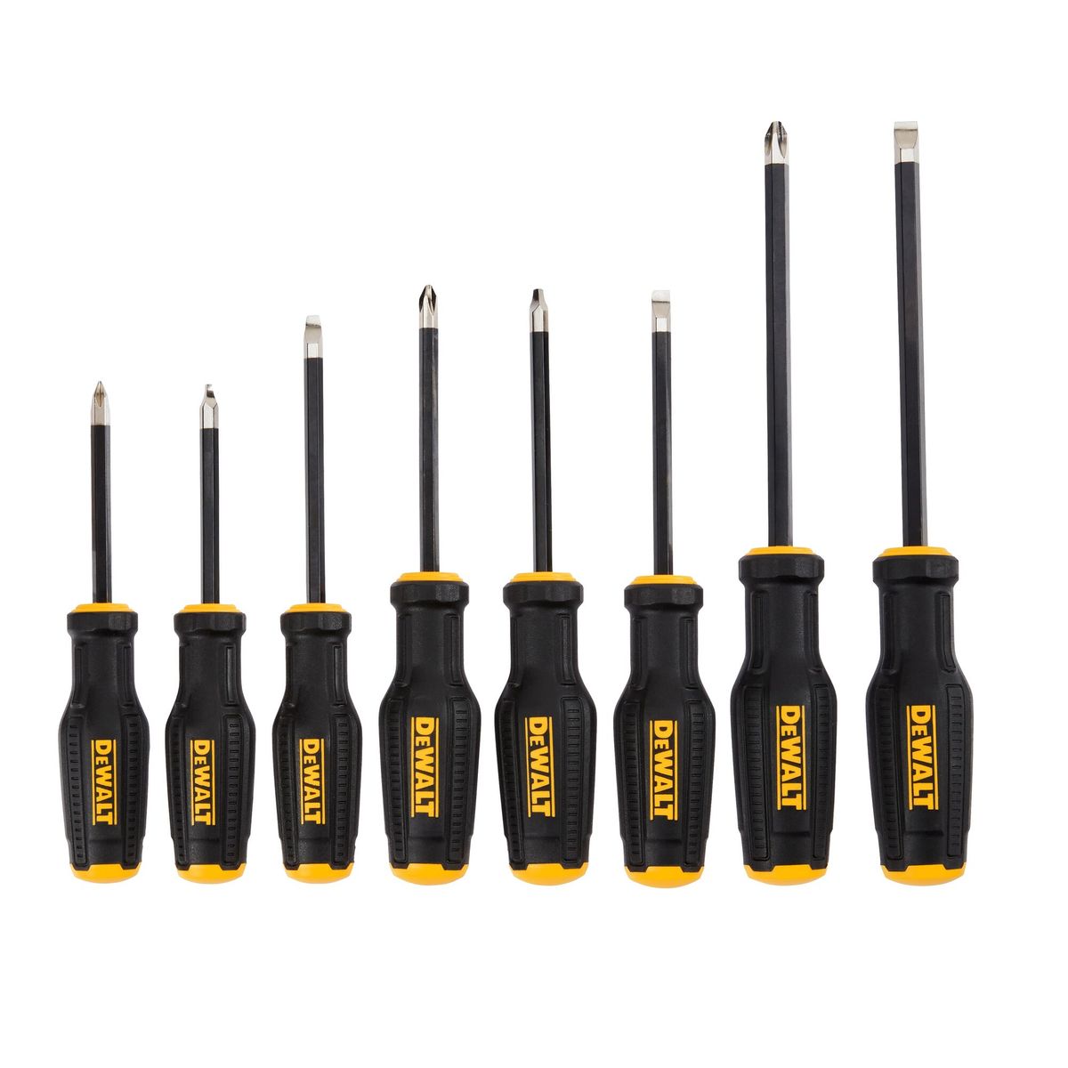 DEWALT - Set De Destornilladores Toughseries 8 Piezas Dwht65102.- E.o