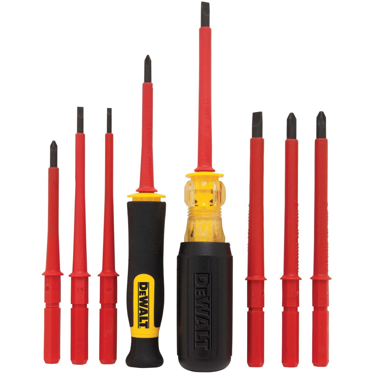 DEWALT - Set De Destornilladores Vde 10 Piezas Dewalt Dwht66417.- E.o