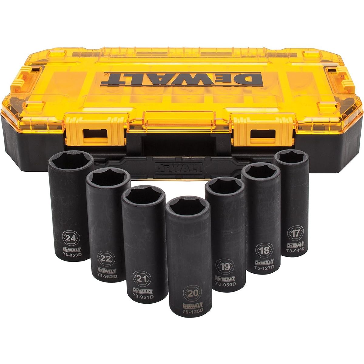 DEWALT - Set Dados De Impacto 1/2 Pulgada (7pc) Dwmt74737.-e.o