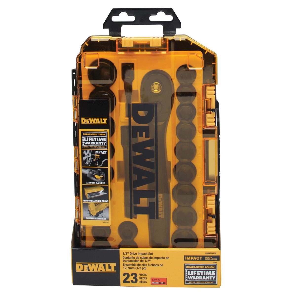 DEWALT - Set De Dados De Impacto Dewalt Dwmt74739 De 1/2 - E.o.