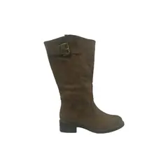 HERIEL - Bota Café Taco Bajo Mujer