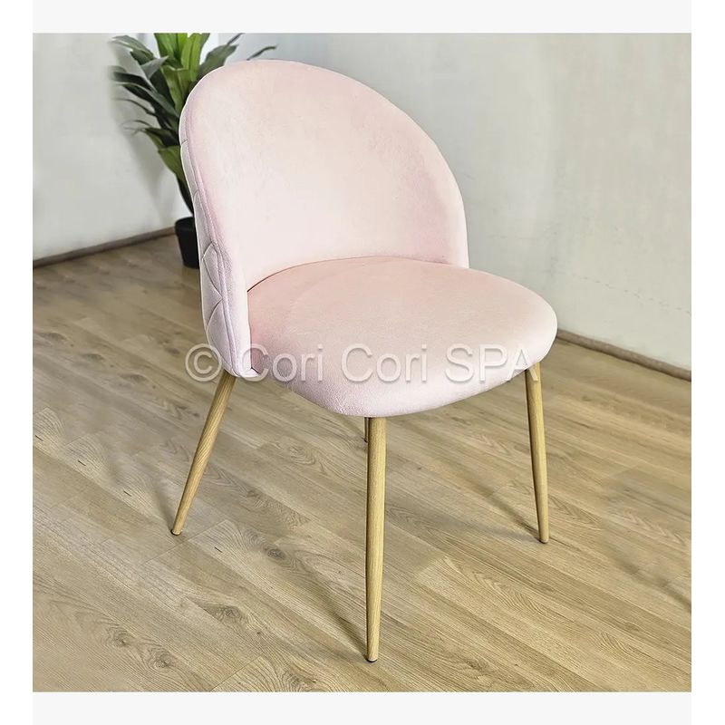 CORI CORI - Silla Bread Wood Rosa