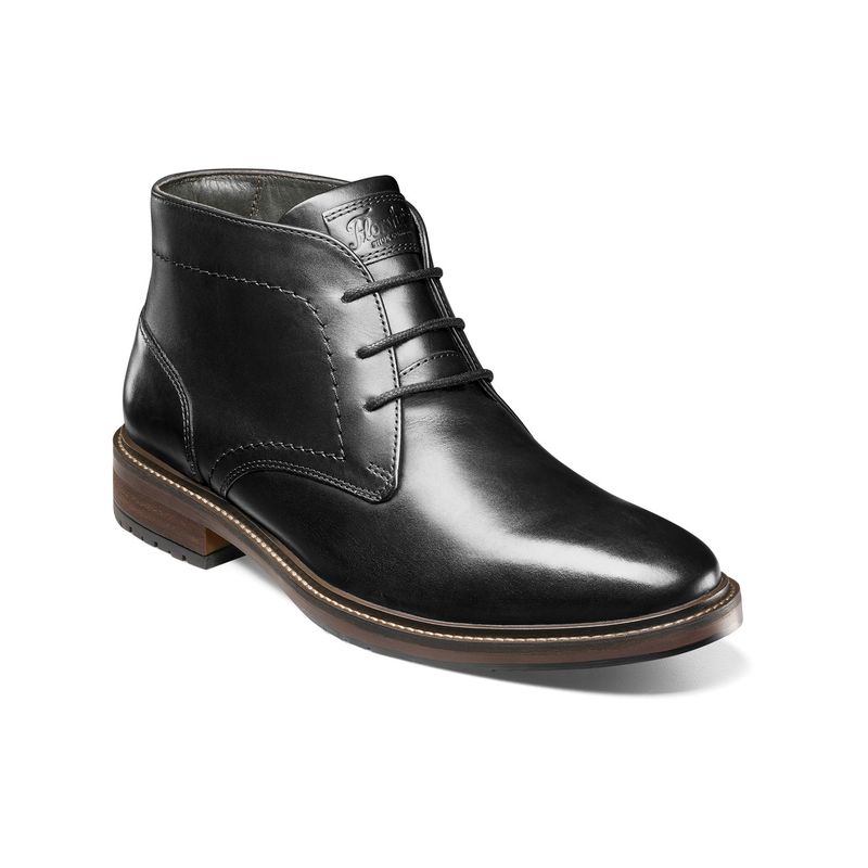 FLORSHEIM - Botines Casual Forge Plain Chukka Negro
