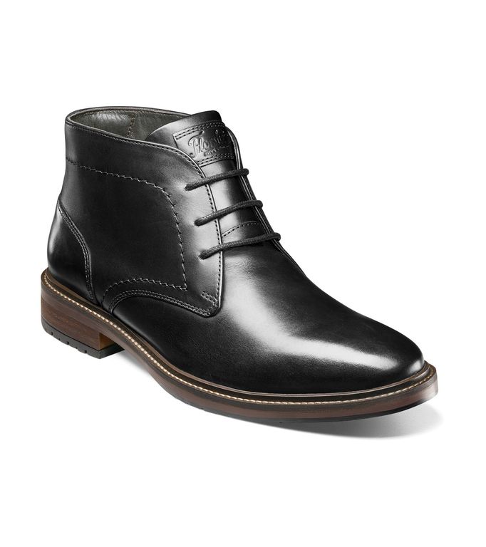 Botines Casual Forge Plain Chukka Negro