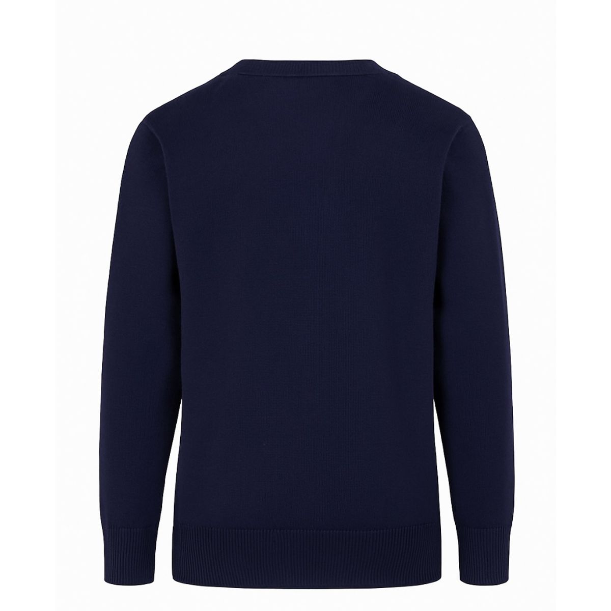 EL TRECE - Sweater Cuello V Niño Azul Marino - Tallas 4 a 3XL