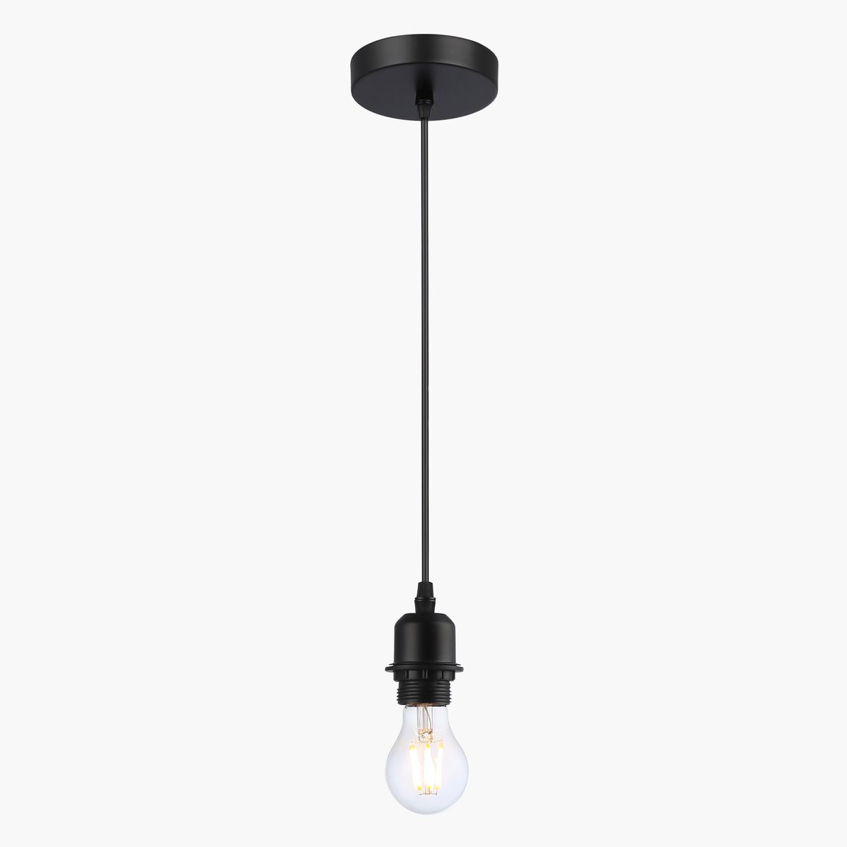FORM DESIGN - Lámpara de Colgar Soquete Negro