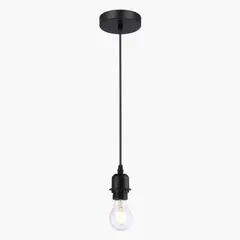 FORM DESIGN - Lámpara de Colgar Soquete Negro
