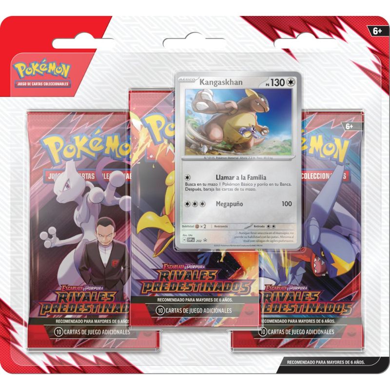 POKEMON - POKEMON TCG DESTINED RIVALS 3PK BLISTER ESPANOL