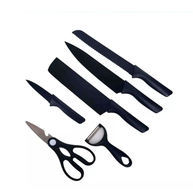 GENERICO - Set Cuchillos Kit 6 Piezas