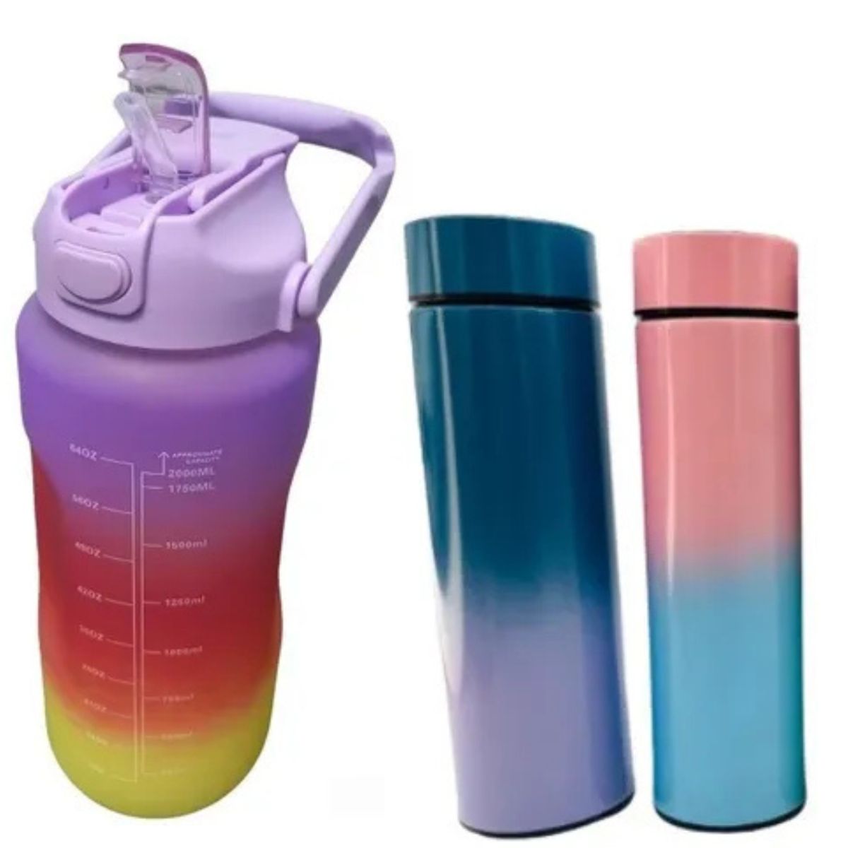 GENERICO - Kit Duo de Termos Thermal - Degrade