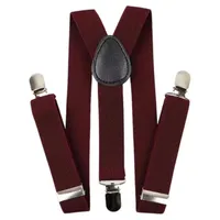 Suspensor Tirantes Para Pantalones 3,5 Cm Colores Varios